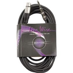 Live Wire Advantage P3H Hi Z Microphone Cable  GuitarCenter 