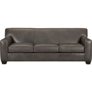 Cameron Leather Sofa Available in Black $3,999.00