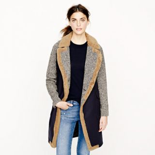 Collection shearling trim trench   jackets   Womens collection   J 