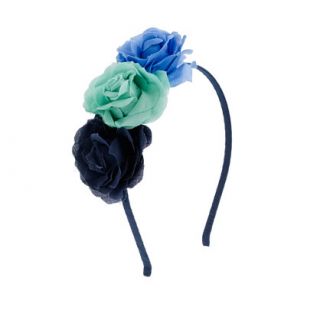 Girls three flowers headband   hair accessories   Girls jewelry 