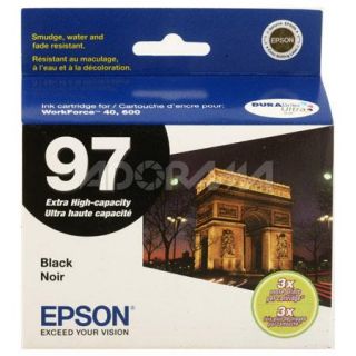 Epson 97 Extra high Capacity Black Ink Cartridge for WorkForce 600 All 
