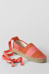 Womens Whitney Low Platform Ankle Tie Espadrille Shoes