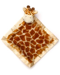 Best Ever Infant Unisex Giraffe Plush Blanket 9x 9  