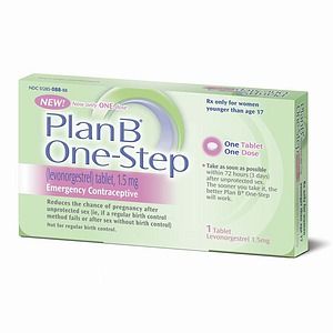 Plan B One Step Emergency Contraceptive Must be 17 or over to purchase 
