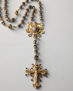 Kimberly Wolcott Designs Golden Italian Rosary   The Horchow 