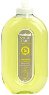 Method Squirt plus Mop Hard Floor Cleaner   Lemon Ginger    25 fl oz 