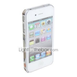 USD $ 2.99   Mini Blocks Pattern Polycarbonate Case for iPhone 4 / 4S 