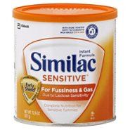 Similac Sensitive Infant Formula, for Fussiness and Gas, With Iron 