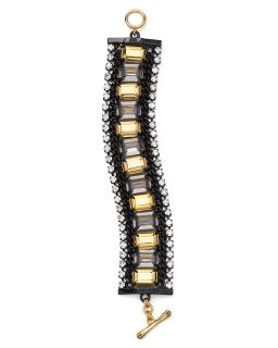 Juicy Couture Multi Colored Rhinestone Bracelet  