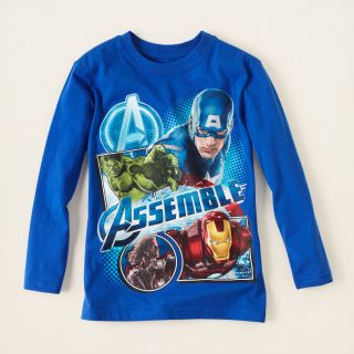boy   graphic tees   licensed   Avengers Assemble graphic tee 