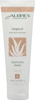 Aubrey Organics Vegecol Soothing Mask with Aloe and Oatmeal    4 fl oz 