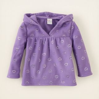 baby girl   foil glacier fleece hoodie  Childrens Clothing  Kids 