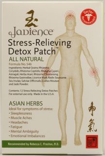 Jadience Stress Relieving Detox Patch™    12 Patches   Vitacost 