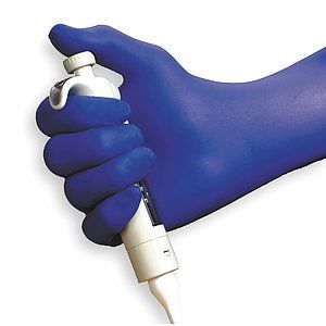 HIGH FIVE PRODUCTS Disposable Gloves,Nitrile,S,Blue,PK100   2VLY6 