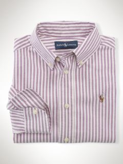 Bengal Stripe Blake Oxford   Boys 8 20 Sport Shirts   RalphLauren