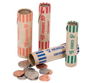 OfficeMax Tubular Cartridge Coin Wrappers