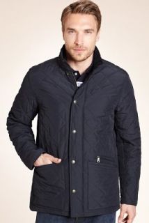 Blue Harbour Funnel Neck Quilted Jacket with Stormwear™   Marks 