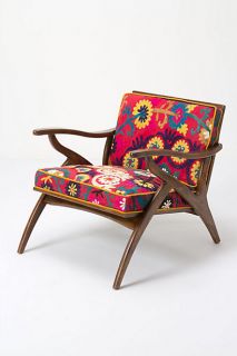 Inge Chair, Vintage Suzani   Anthropologie