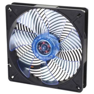 SilverStone AP141   Case fan   139 mm   black transparent blue UV blue