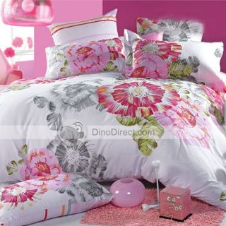 Wholesale Dohia Cotton Flower Printing Bedding Comforter Bed in a Bag 
