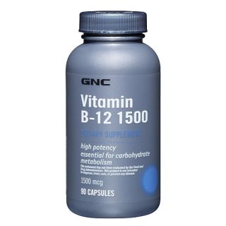 GNC      GNC Vitamin B 12 1500 from GNC