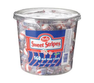 Farleys Bobs Sweet Stripes Soft Mints Tub