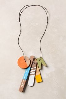 Merit Badge Necklace   Anthropologie