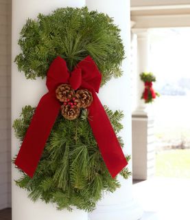 Traditional Balsam Swag Holiday Wreaths   at L.L.Bean