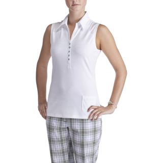 Lole Fresh Polo Shirt   UPF 50+, Organic Cotton, Sleeveless (For Women 