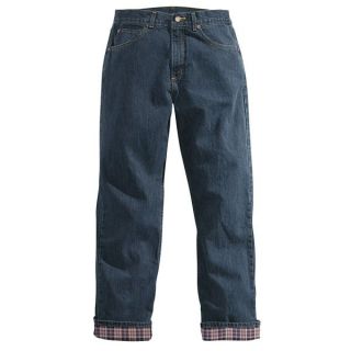 Carhartt Flannel Lined Jeans   Relaxed Fit (For Women) 
