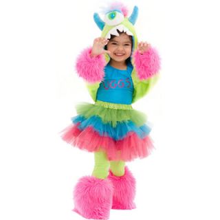 Uggsy Monster Girls Costume   Size Small/Medium (6 8)