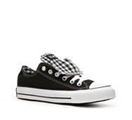 Converse Womens Double Tongue Gingham Print Sneaker