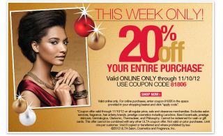 ULTA  20% Off Your ENTIRE Purchase