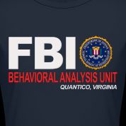 Criminal Minds BAU FBI For Dark Clothing Womens T Shirts