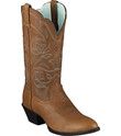Ariat Heritage Western R Toe   Timber Full Grain Leather (Womens)