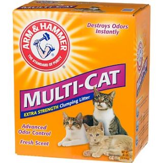 Arm & Hammer Multi Cat Extra Strength Scented Clumping Cat Litter at 