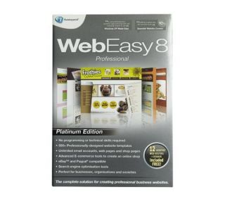 AVANQUEST Web Easy 8 Professional Platinum Edition Deals  Pcworld