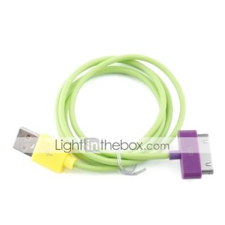 USD $ 1.89   Colorful Universal Data Line for iPhone and iPad (Green 