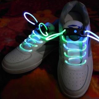 NYAthletic Led skosnöre Luminescent Shoelace Green på Tradera 