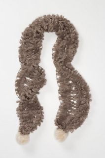 Fronded Pom Scarf   Anthropologie