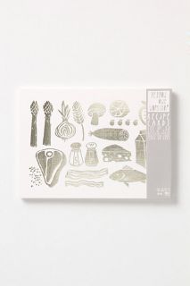Kitchen Shimmer Recipe Cards   Anthropologie