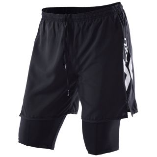 Wiggle  2XU Run Short with Compression Leg  Running Shorts