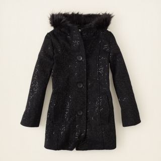 girl   sequin wool coat  Childrens Clothing  Kids Clothes  The 