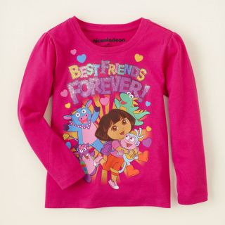 baby girl   Dora b.f.f. graphic tee  Childrens Clothing  Kids 