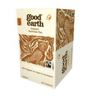 Good Earth Fair Trade Organic Black Tea   200 Pack  Ebuyer