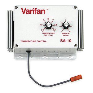 VOSTERMANS Temp Var Spd Control,10 Amp,120/240 V   1DGZ6    