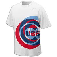 Nike MLB Cooperstown Logo T Shirt   Mens   Cubs   White / Red