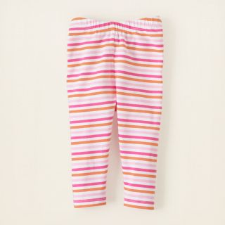 baby girl   bottoms   leggings   capri length striped legings 