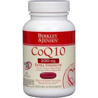Berkley & Jensen CoQ10 200mg Extra Strength Dietary Supplement   90 