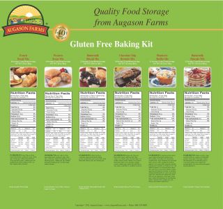 Augason Farms Gluten Free Baking Kit, 12 Pk (150530244 )  BJs 
